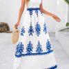 81p5l2TwJfL.jpg Summer Dress for Women 2025 Floral Sundress Spaghetti Strap Flowy Beach Vacation Boho Maxi Dresses
