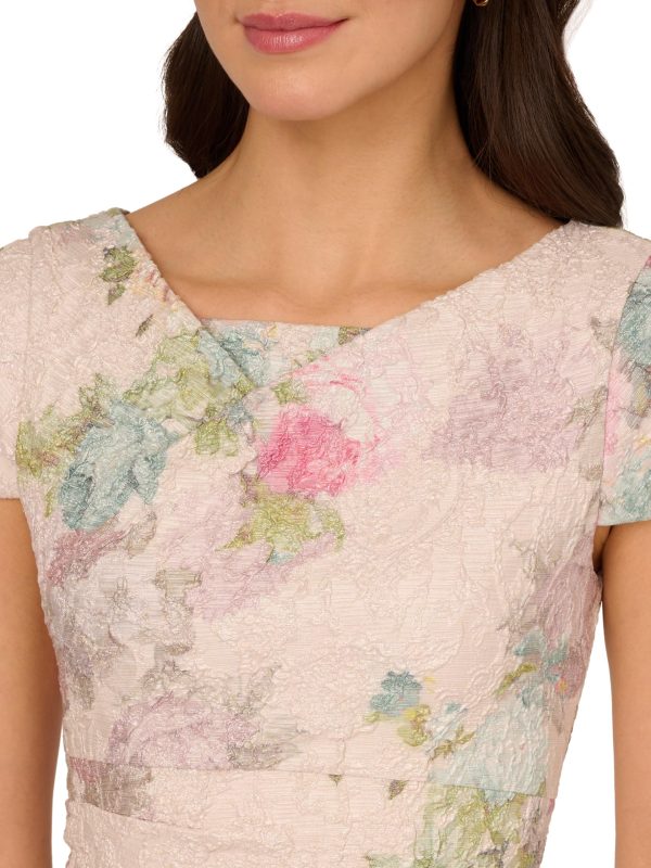 Women's Matelasse Cocktail Dress